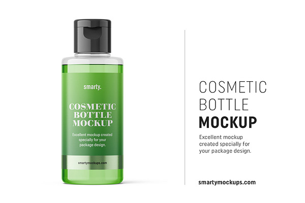 Download Cosmetic Bottle Mockup Creative Photoshop Templates Creative Market