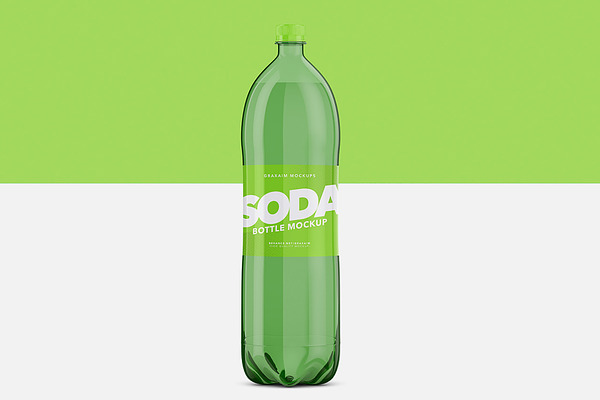 Download Cola Bottle Pet Mockup Creative Photoshop Templates Creative Market