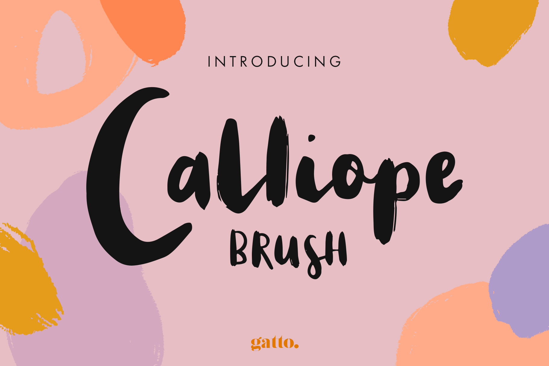 Calliope Casual Brush Font | Script Fonts ~ Creative Market