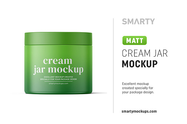 Download Cream Jar Mockup 100ml Creative Photoshop Templates Creative Market