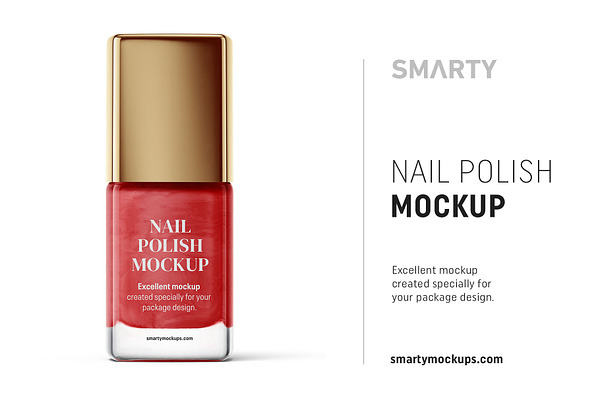 Download Nail Polish Mockup Creative Photoshop Templates Creative Market