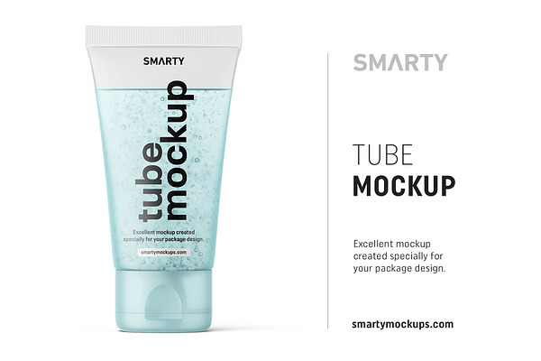 Download Matt Cosmetic Tube Mockup Creative Photoshop Templates Creative Market