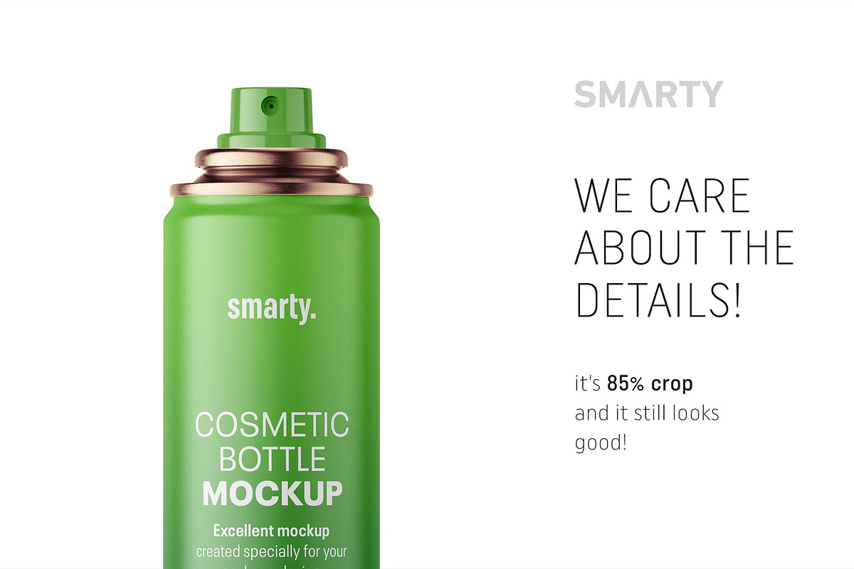 Download Matte cosmetic bottle mockup 150ml | Creative Photoshop Templates ~ Creative Market