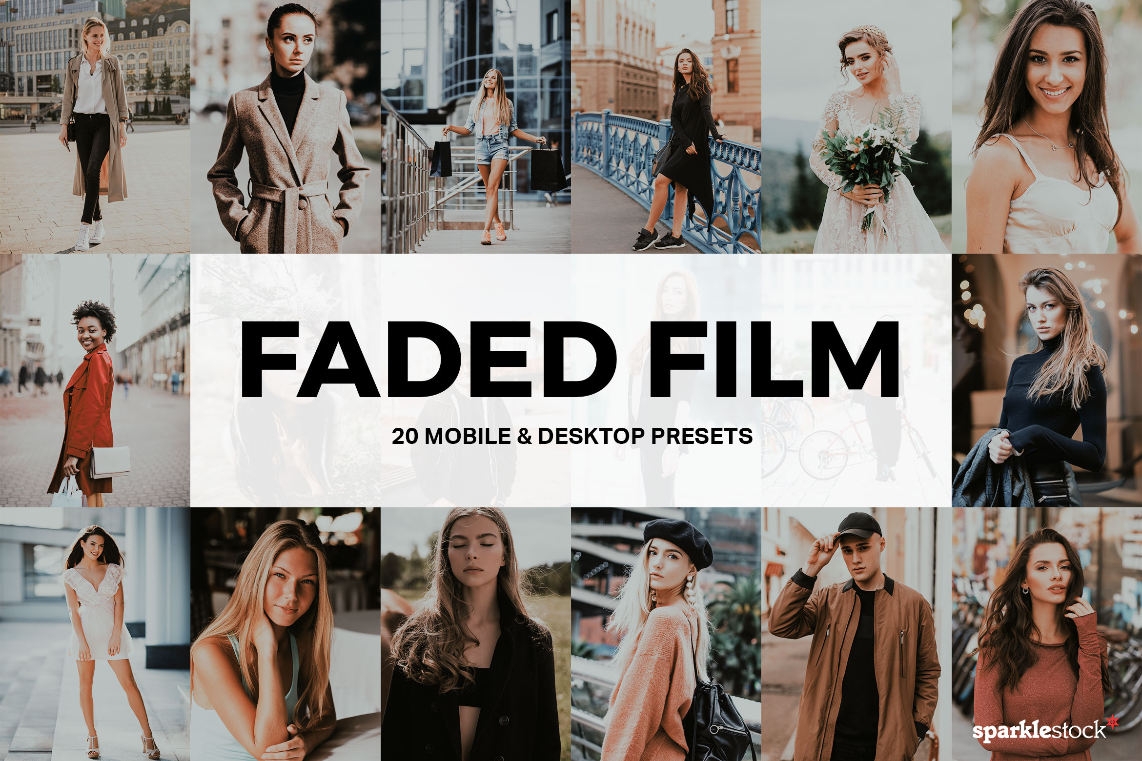 20 Faded Film Lightroom Presets Luts Presets ~ Creative Market 