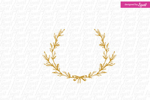 Download Wreath Svg Vintage Wreath Creative Illustrator Templates Creative Market