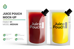 Download Juice Doypack Pouch Mockup | Creative Photoshop Templates ...