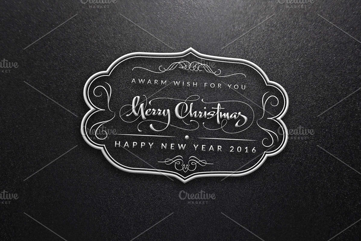 40 Christmas Greetings Logo &amp; Badges | Creative Logo Templates