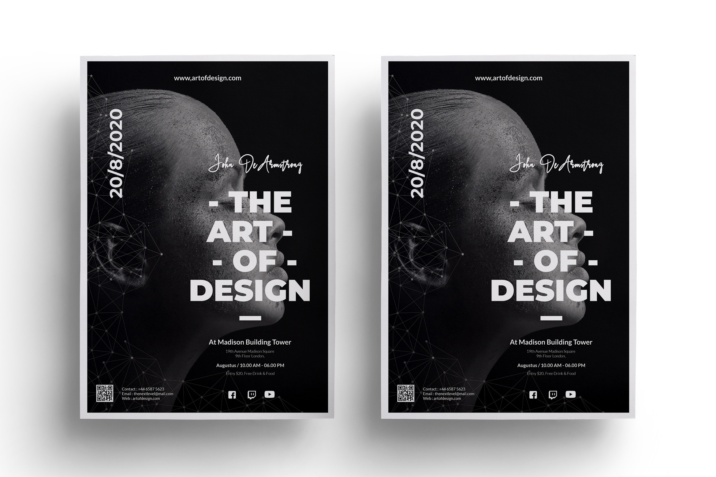 Art Flyer | Flyer Templates ~ Creative Market