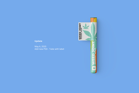 Download Weed Joint Pre Roll Tubes Mockup Creative Photoshop Templates Creative Market