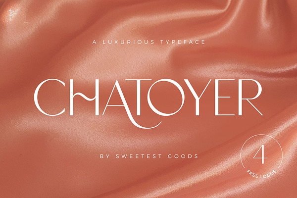 Download Chatoyer Luxe Font Free Logos Stunning Display Fonts Creative Market