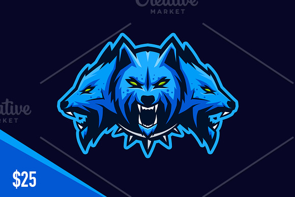 Cerberus Esport Logo Template, Logos ft. esport & gaming - Envato Elements