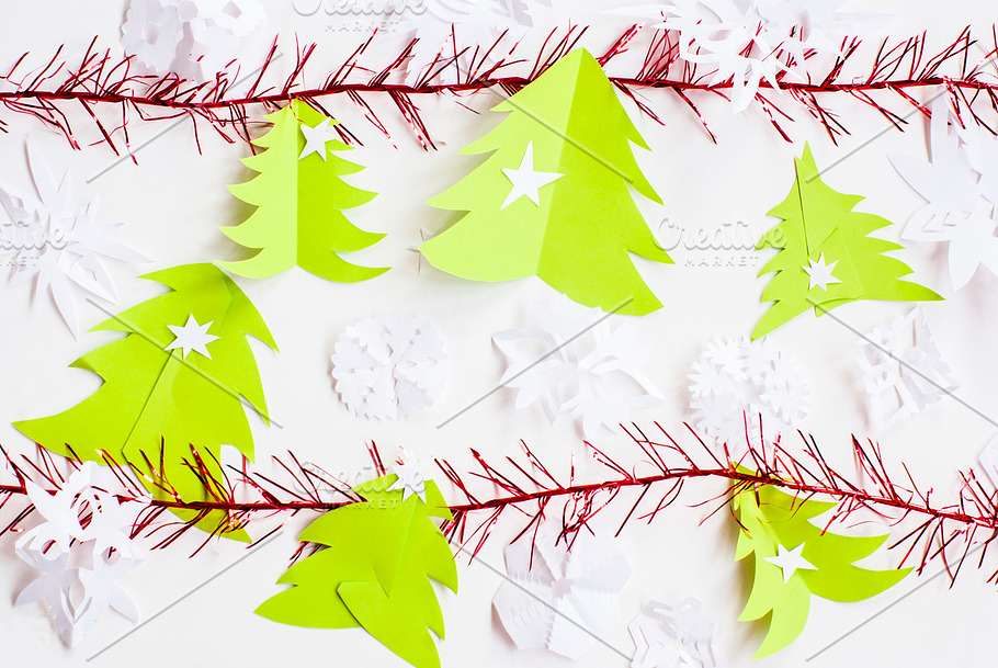 Christmas paper origami image | High-Quality Holiday Stock Photos