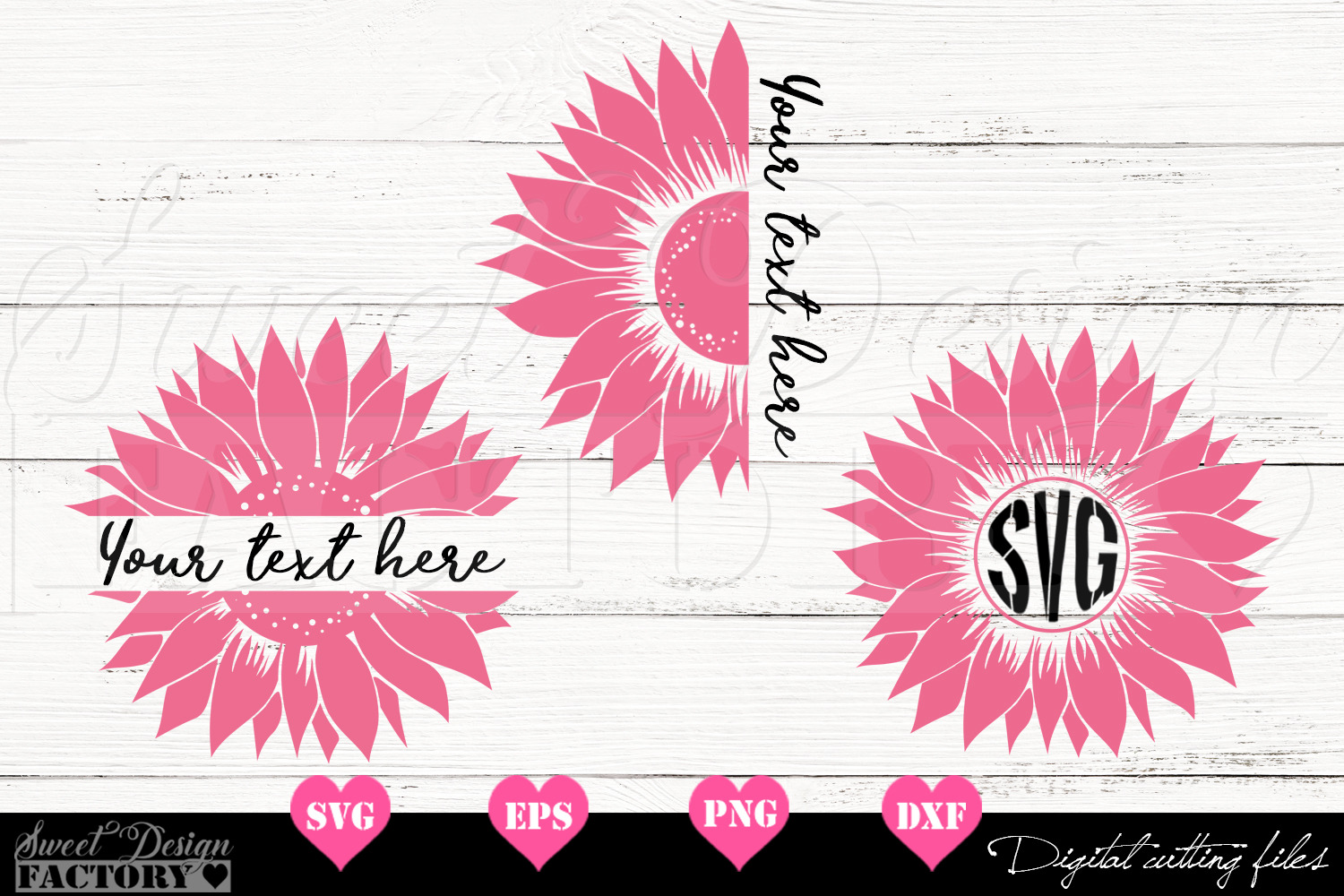 Download Sunflower Svg Pre Designed Vector Graphics Creative Market