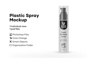 Download Spray Bottle Mockup V 10ml A Plus Creative Photoshop Templates Creative Market