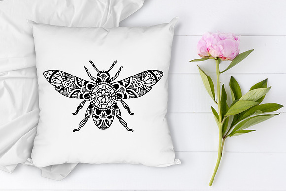 Free Free Bee Mandala Svg