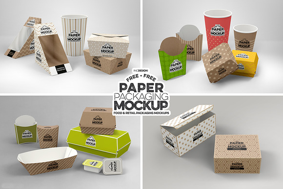 Hinged Long Sandwich Box Mockup Creative Photoshop Templates Creative Market