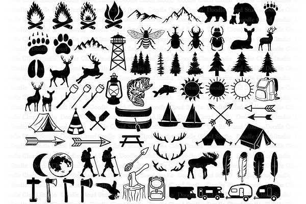 Free Free Camping Trees Svg 133 SVG PNG EPS DXF File