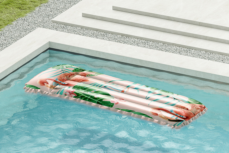 Download Swim Mattress Mockup | Creative Photoshop Templates ...