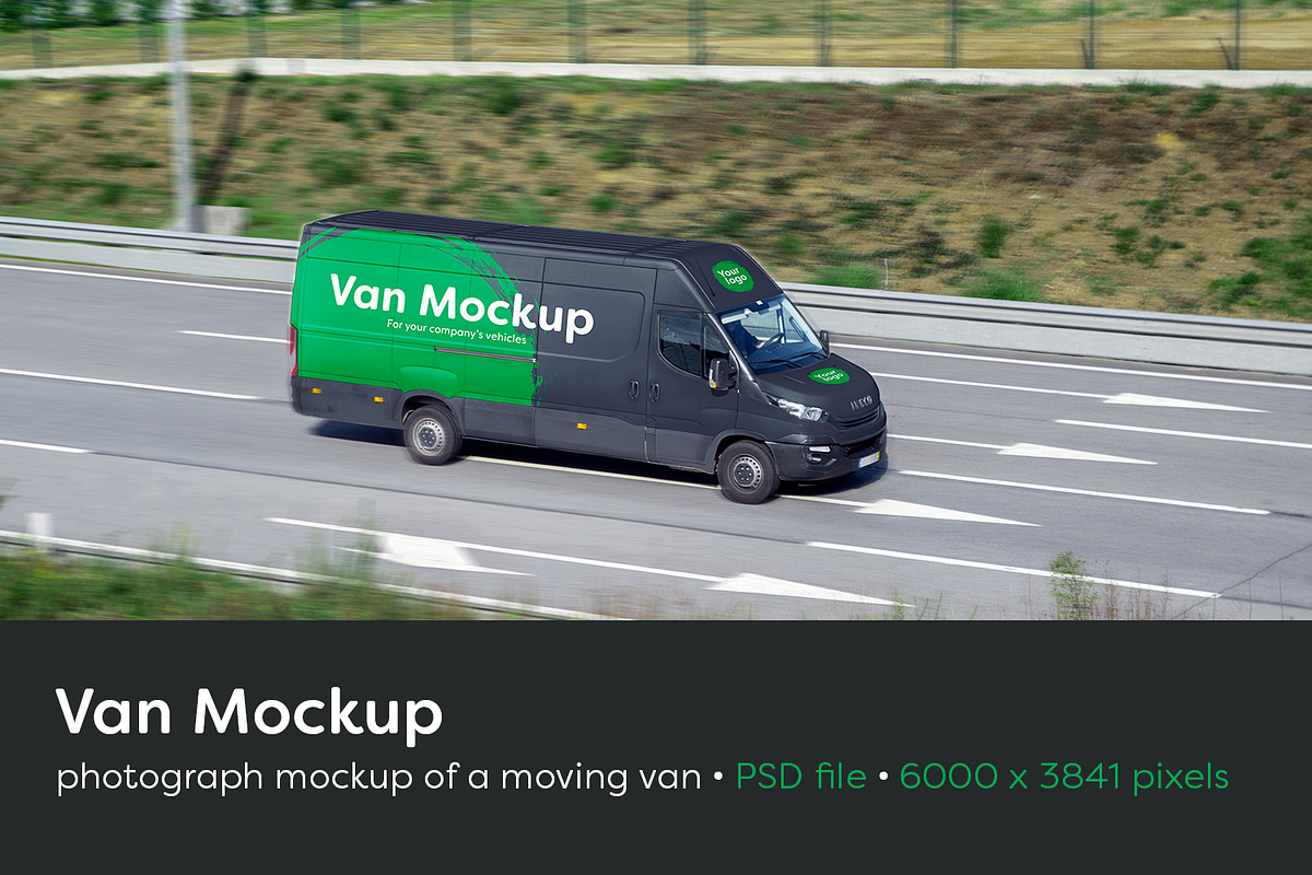 Download Van Mockup | Creative Branding Mockups ~ Creative Market