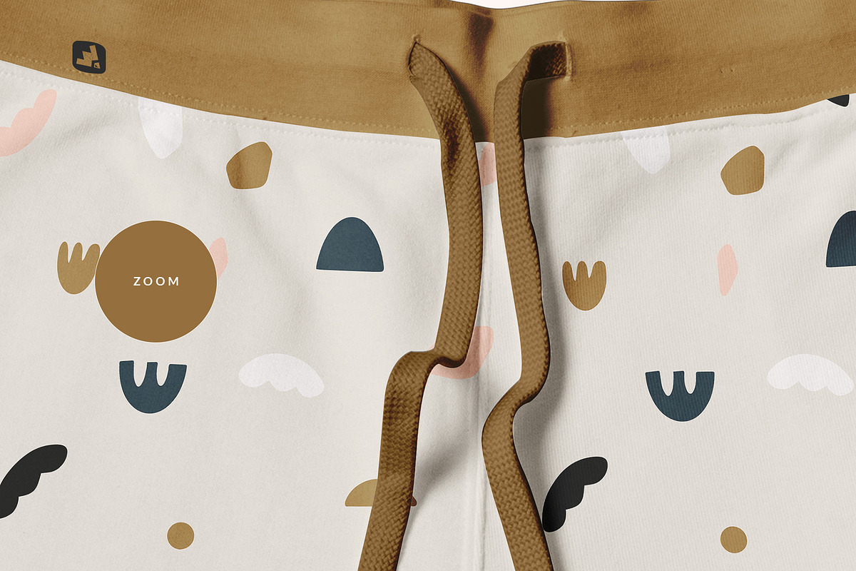 Top View Cotton Shorts Mockup | Creative Photoshop ...