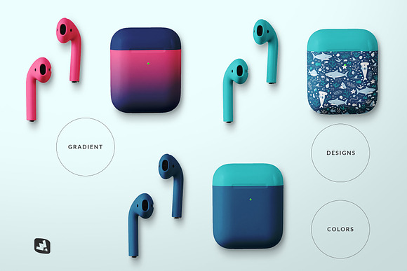 Download Top View Airpod Case Mockup Creative Photoshop Templates Creative Market