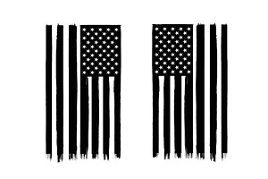 Distressed American Flag | Pre-Designed Illustrator Graphics ~ Creative ...