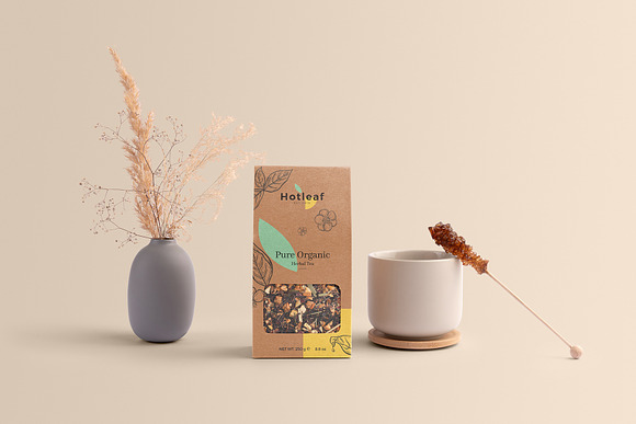 Download Hotleaf Teahouse Branding Mockups Creative Photoshop Templates Creative Market