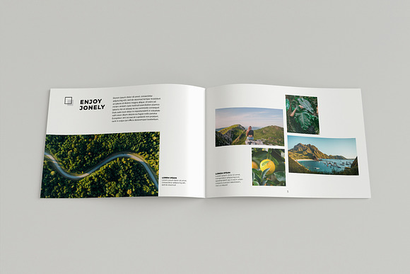 Travel Photo Album Template  Templates & Themes ~ Creative Market