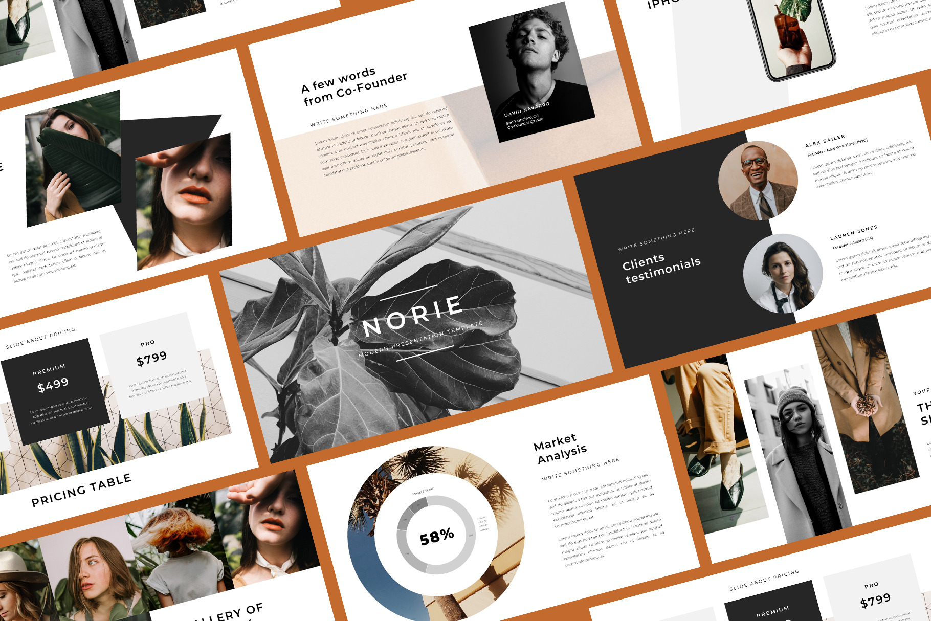 Norie - PowerPoint Template | Presentation Templates ~ Creative Market