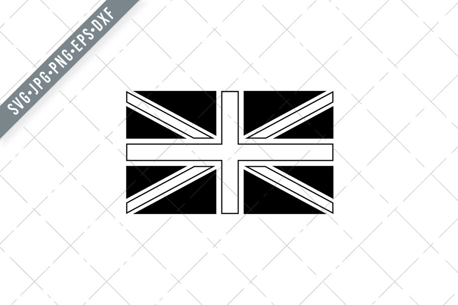 National Flag Of Great Britain Svg Pre Designed Illustrator Graphics Creative Market