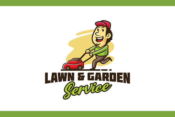 Lawn Mower Repairs Logo | Creative Illustrator Templates ~ Creative Market