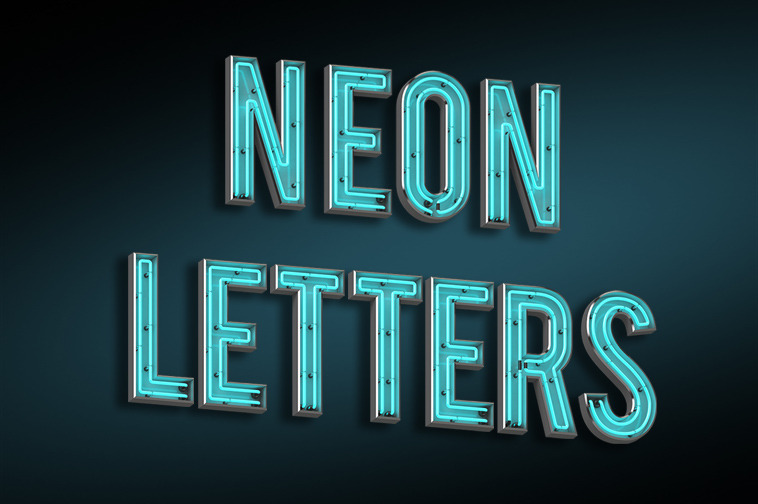 neon-letters-illustrations-creative-market