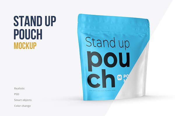 Download Square Stand Up Pouch Mockup Side 4k Creative Market 3D SVG Files Ideas | SVG, Paper Crafts, SVG File