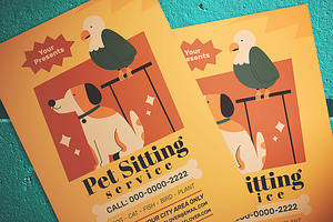 Pet Adoption Flyer Template | Creative Photoshop Templates ~ Creative