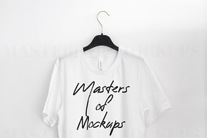 Download Bella Canvas Tshirt Hanger Mock Up Creative Photoshop Templates Creative Market