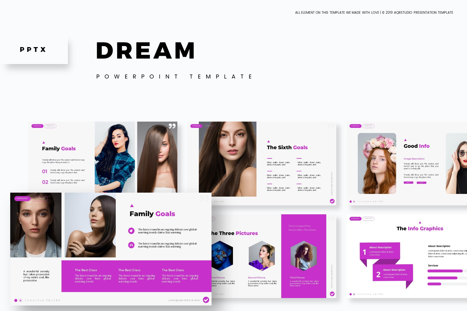 Dream Powerpoint Template Powerpoint Templates Creative Market