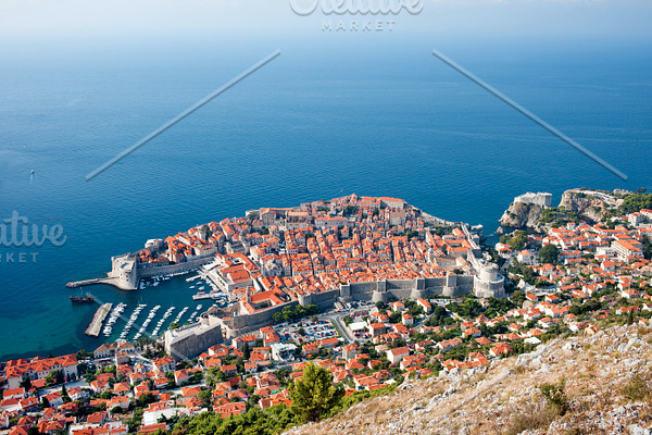 Old city of dubrovnik in croatia containing dubrovnik, old, and city