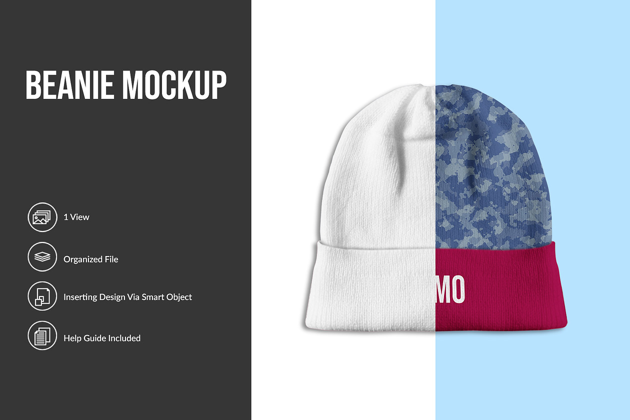 Download Search Beanie Mockup Creative Market