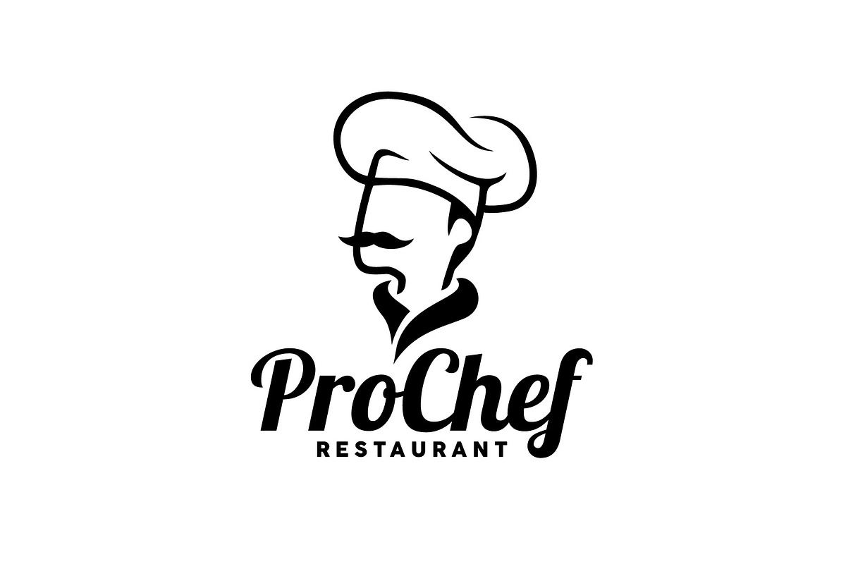 chef kitchen logo design