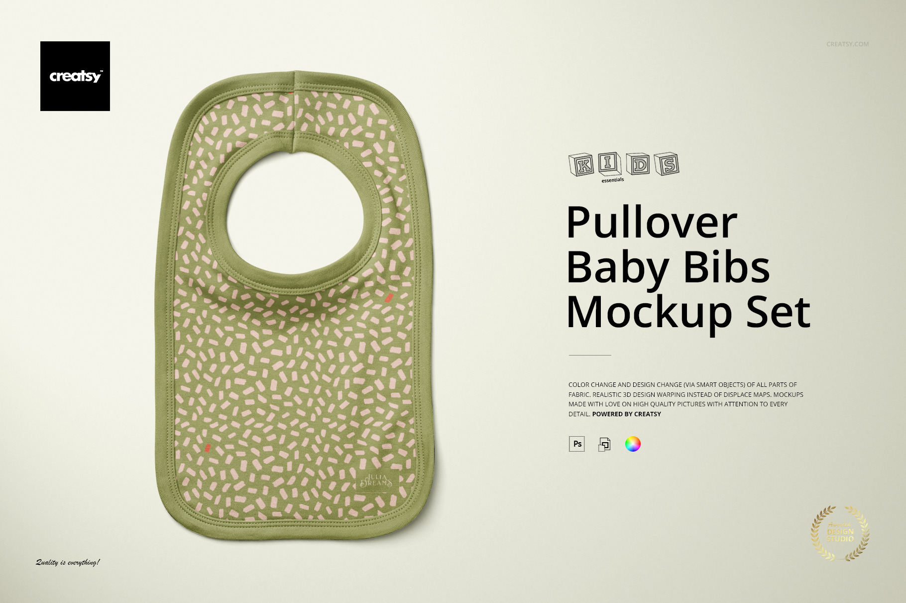 Download Pullover Bibs Mockup Set Creative Photoshop Templates Creative Market