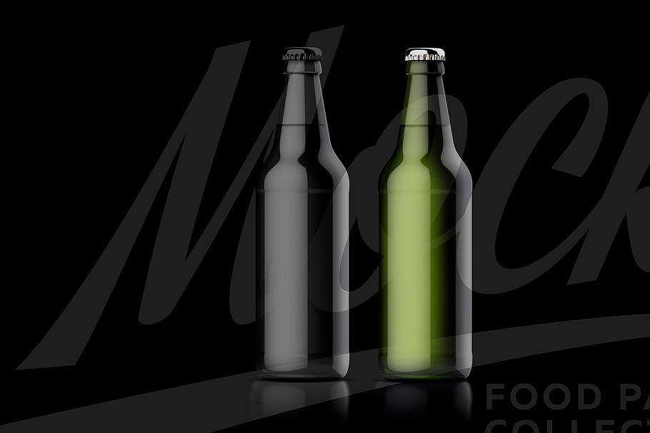 Download Beer Bottle Mockup 500ml | Creative Photoshop Templates ...