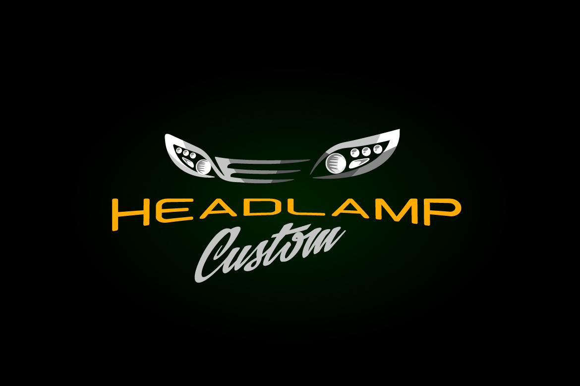 Car Headlamp Logo Branding & Logo Templates Creative Market