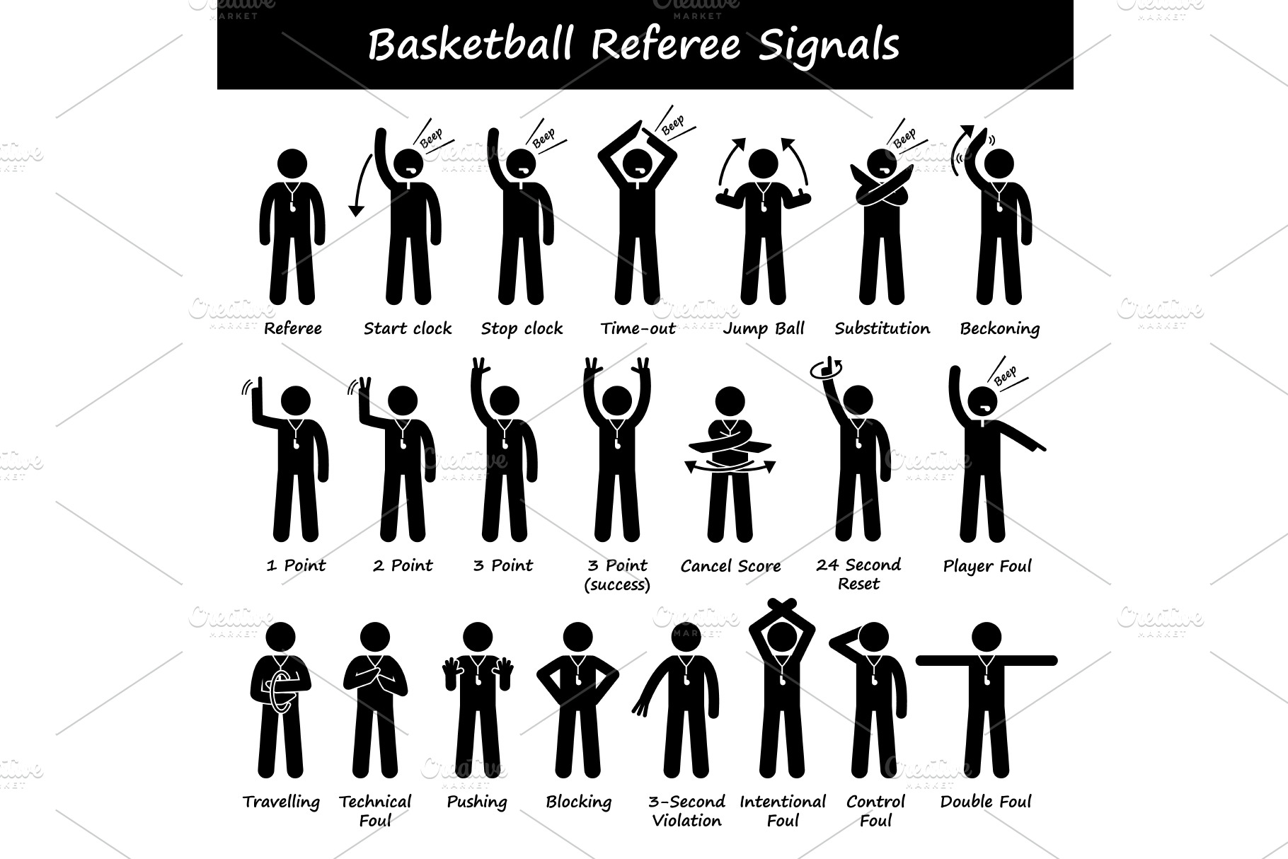 basketball-officials-hand-signals-illustrator-graphics-creative-market