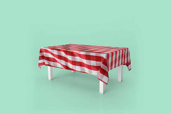 Download Tablecloth Mockup Creative Photoshop Templates Creative Market