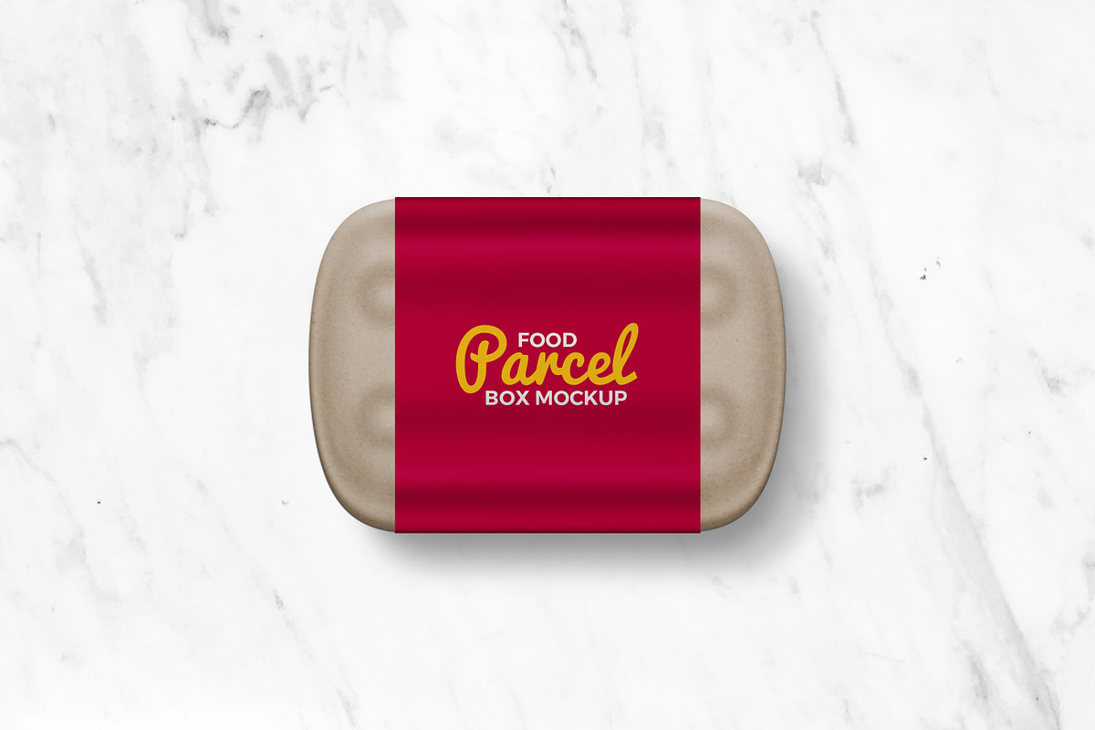 Download Disposable Food Takeaway Box Mockup | Creative Photoshop Templates ~ Creative Market