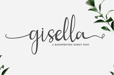 Erlissa - Script Font | Script Fonts ~ Creative Market