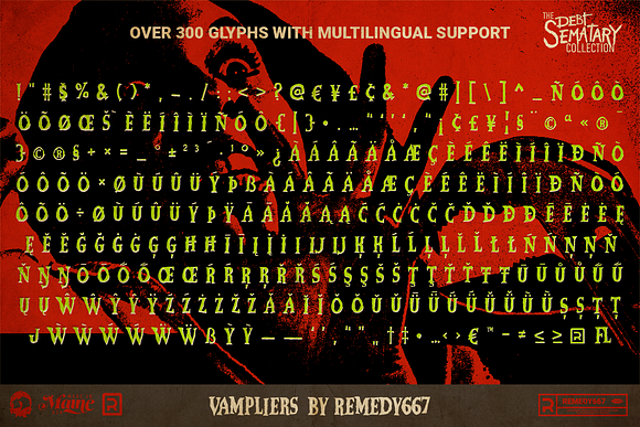 Vampliers Stunning Display Fonts Creative Market