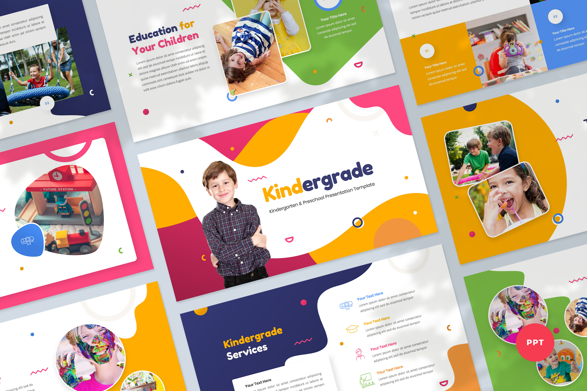 kindergarten presentation templates