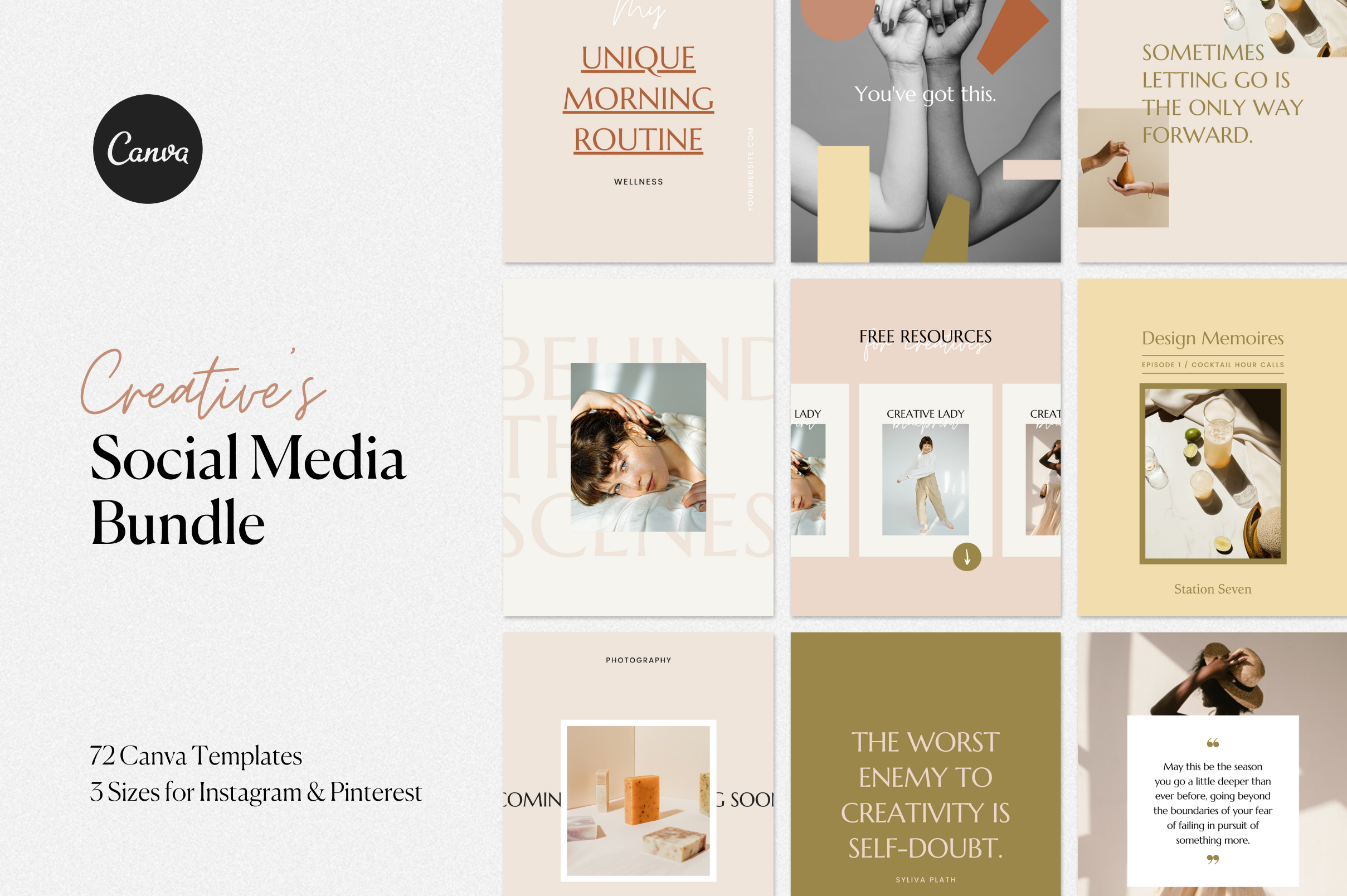 Social Media Canva Bundle | Creative Market