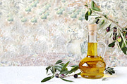 olive oil in a bottle | Background Stock Photos ~ Creative Market